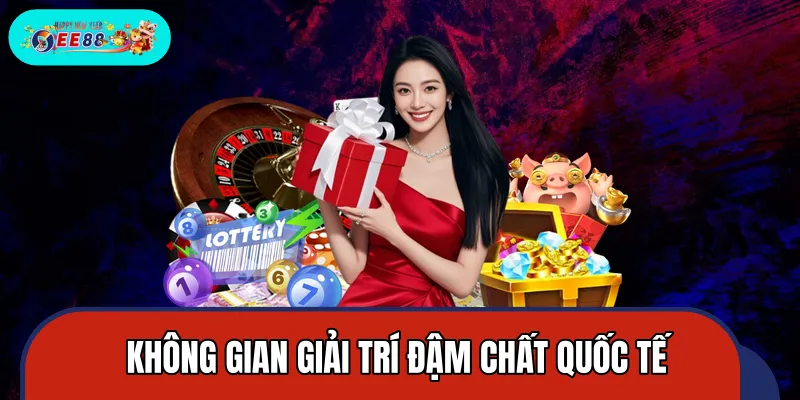 Không gian sảnh game sang trọng chuẩn quốc tế